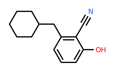 CAS 1243347-33-2 | 2-(Cyclohexylmethyl)-6-hydroxybenzonitrile