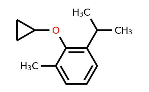 CAS 1243347-34-3 | 2-Cyclopropoxy-1-isopropyl-3-methylbenzene