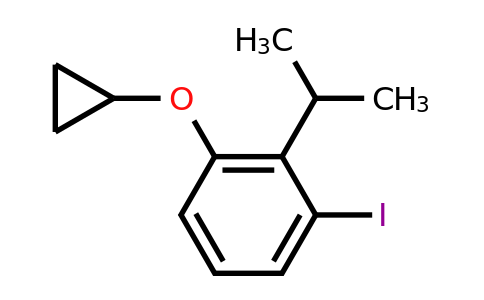CAS 1243347-36-5 | 1-Cyclopropoxy-3-iodo-2-(propan-2-YL)benzene