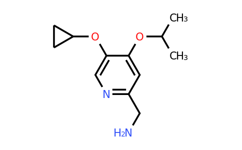 CAS 1243347-37-6 | (5-Cyclopropoxy-4-isopropoxypyridin-2-YL)methanamine