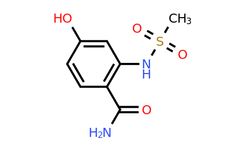 CAS 1243347-38-7 | 4-Hydroxy-2-(methylsulfonamido)benzamide
