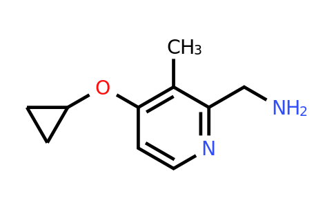 CAS 1243347-42-3 | (4-Cyclopropoxy-3-methylpyridin-2-YL)methanamine