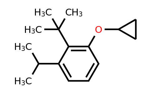 CAS 1243347-46-7 | 2-Tert-butyl-1-cyclopropoxy-3-isopropylbenzene