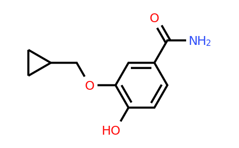 CAS 1243347-48-9 | 3-(Cyclopropylmethoxy)-4-hydroxybenzamide