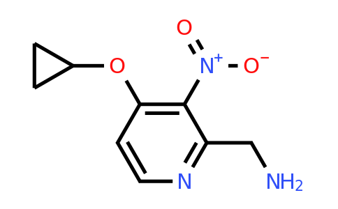 CAS 1243347-49-0 | (4-Cyclopropoxy-3-nitropyridin-2-YL)methanamine