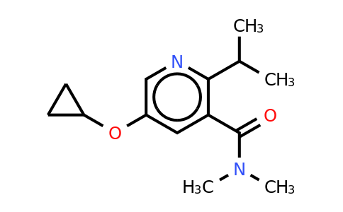CAS 1243347-56-9 | 5-Cyclopropoxy-2-isopropyl-N,n-dimethylnicotinamide