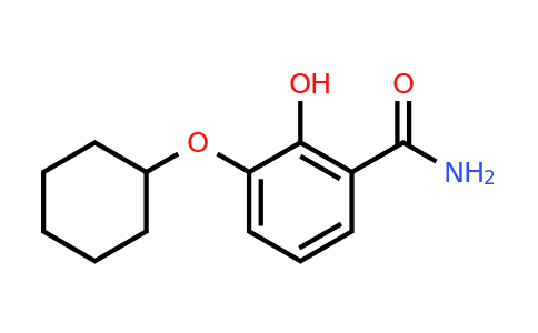 CAS 1243347-57-0 | 3-(Cyclohexyloxy)-2-hydroxybenzamide