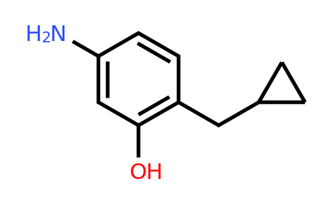 CAS 1243347-59-2 | 5-Amino-2-(cyclopropylmethyl)phenol