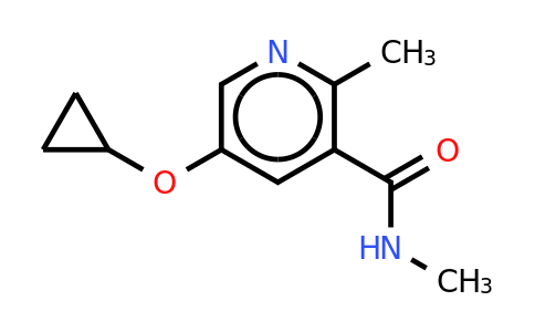 CAS 1243347-60-5 | 5-Cyclopropoxy-N,2-dimethylnicotinamide