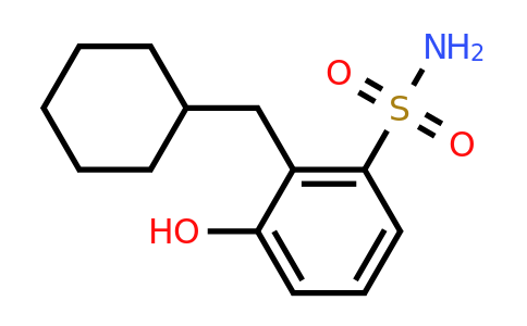 CAS 1243347-75-2 | 2-(Cyclohexylmethyl)-3-hydroxybenzenesulfonamide