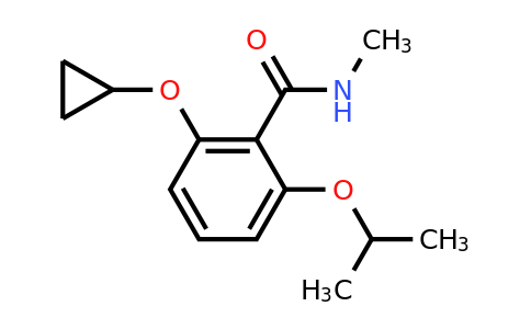 CAS 1243347-80-9 | 2-Cyclopropoxy-6-isopropoxy-N-methylbenzamide
