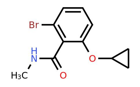 2-Bromo-6-cyclopropoxy-N-methylbenzamide