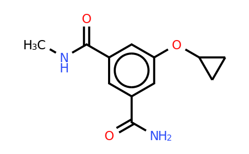 CAS 1243347-88-7 | 5-Cyclopropoxy-N1-methylisophthalamide