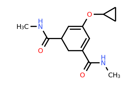 CAS 1243348-07-3 | 5-Cyclopropoxy-N1,N3-dimethylcyclohexa-3,5-diene-1,3-dicarboxamide