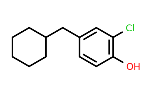 CAS 1243348-31-3 | 2-Chloro-4-(cyclohexylmethyl)phenol