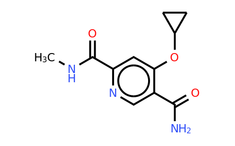 CAS 1243348-35-7 | 4-Cyclopropoxy-N2-methylpyridine-2,5-dicarboxamide