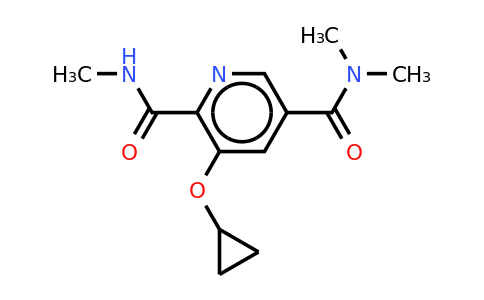 CAS 1243348-37-9 | 3-Cyclopropoxy-N2,N5,N5-trimethylpyridine-2,5-dicarboxamide