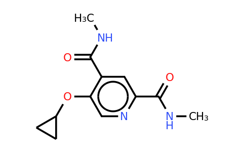 CAS 1243348-51-7 | 5-Cyclopropoxy-N2,N4-dimethylpyridine-2,4-dicarboxamide