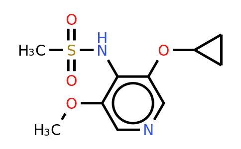 CAS 1243348-65-3 | N-(3-cyclopropoxy-5-methoxypyridin-4-YL)methanesulfonamide