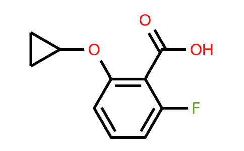 CAS 1243348-89-1 | 2-Cyclopropoxy-6-fluorobenzoic acid