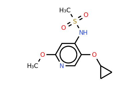 CAS 1243348-95-9 | N-(5-cyclopropoxy-2-methoxypyridin-4-YL)methanesulfonamide