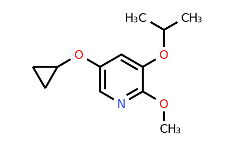 CAS 1243348-97-1 | 5-Cyclopropoxy-3-isopropoxy-2-methoxypyridine