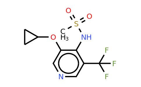 CAS 1243348-98-2 | N-(3-cyclopropoxy-5-(trifluoromethyl)pyridin-4-YL)methanesulfonamide