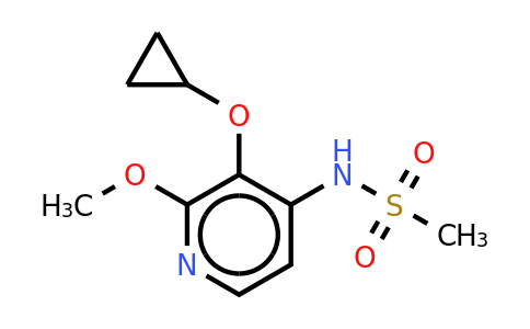 CAS 1243349-05-4 | N-(3-cyclopropoxy-2-methoxypyridin-4-YL)methanesulfonamide