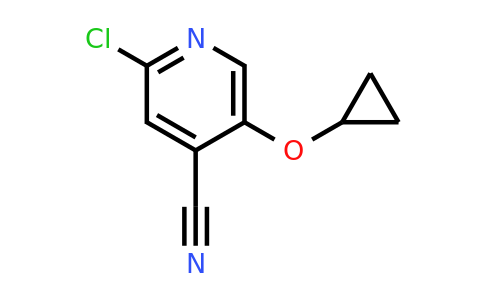 CAS 1243349-14-5 | 2-Chloro-5-cyclopropoxyisonicotinonitrile