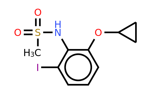 CAS 1243349-17-8 | N-(2-cyclopropoxy-6-iodophenyl)methanesulfonamide