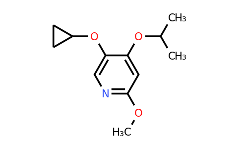 CAS 1243349-27-0 | 5-Cyclopropoxy-4-isopropoxy-2-methoxypyridine