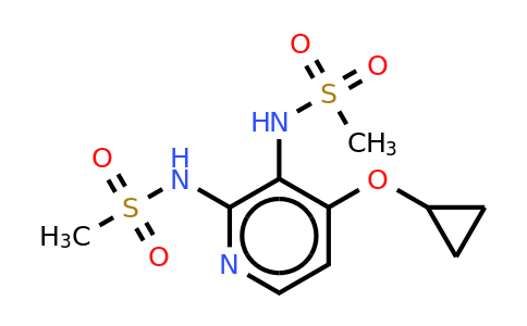 CAS 1243349-43-0 | N,N'-(4-cyclopropoxypyridine-2,3-diyl)dimethanesulfonamide