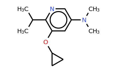 CAS 1243349-51-0 | 5-Cyclopropoxy-6-isopropyl-N,n-dimethylpyridin-3-amine