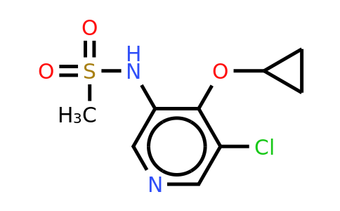 CAS 1243349-54-3 | N-(5-chloro-4-cyclopropoxypyridin-3-YL)methanesulfonamide