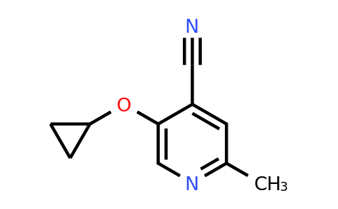 CAS 1243349-61-2 | 5-Cyclopropoxy-2-methylisonicotinonitrile