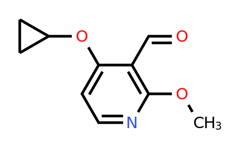 CAS 1243349-65-6 | 4-Cyclopropoxy-2-methoxynicotinaldehyde