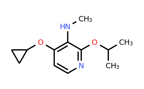 CAS 1243349-66-7 | 4-Cyclopropoxy-2-isopropoxy-N-methylpyridin-3-amine