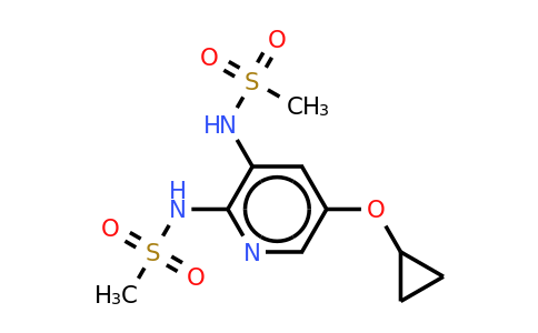CAS 1243349-72-5 | N,N'-(5-cyclopropoxypyridine-2,3-diyl)dimethanesulfonamide