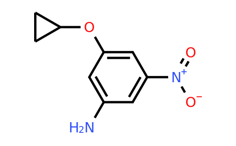 CAS 1243349-89-4 | 3-Cyclopropoxy-5-nitroaniline