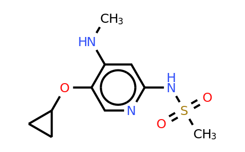 CAS 1243349-97-4 | N-(5-cyclopropoxy-4-(methylamino)pyridin-2-YL)methanesulfonamide