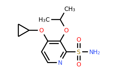 CAS 1243349-99-6 | 4-Cyclopropoxy-3-isopropoxypyridine-2-sulfonamide