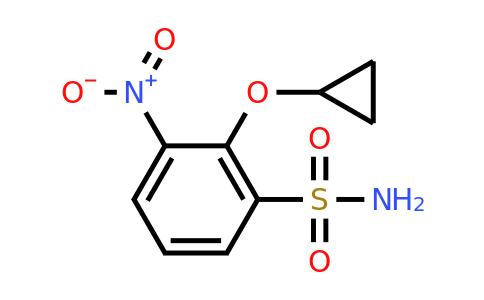 CAS 1243350-06-2 | 2-Cyclopropoxy-3-nitrobenzenesulfonamide