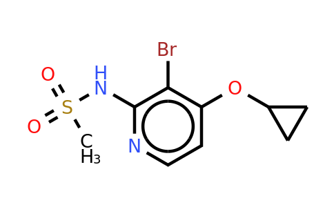 CAS 1243350-12-0 | N-(3-bromo-4-cyclopropoxypyridin-2-YL)methanesulfonamide
