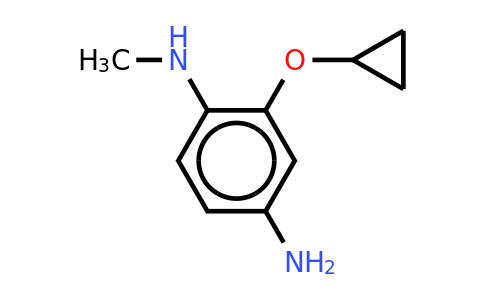 CAS 1243350-25-5 | 2-Cyclopropoxy-1-N-methylbenzene-1,4-diamine