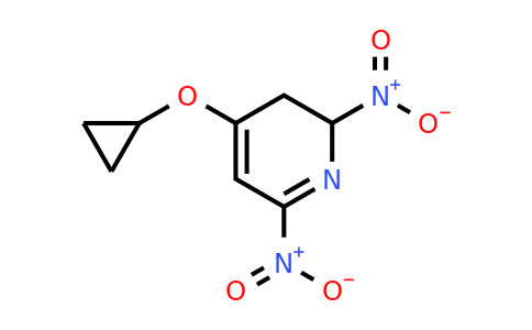 CAS 1243350-33-5 | 4-Cyclopropoxy-2,6-dinitro-2,3-dihydropyridine