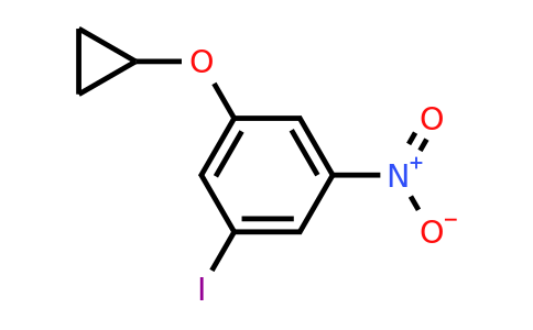 CAS 1243350-39-1 | 1-Cyclopropoxy-3-iodo-5-nitrobenzene