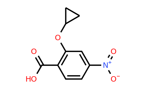 CAS 1243350-56-2 | 2-Cyclopropoxy-4-nitrobenzoic acid