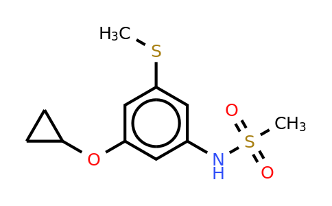 CAS 1243350-71-1 | N-(3-cyclopropoxy-5-(methylthio)phenyl)methanesulfonamide