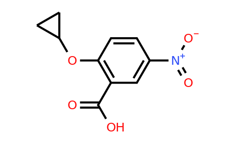 CAS 1243350-79-9 | 2-Cyclopropoxy-5-nitrobenzoic acid