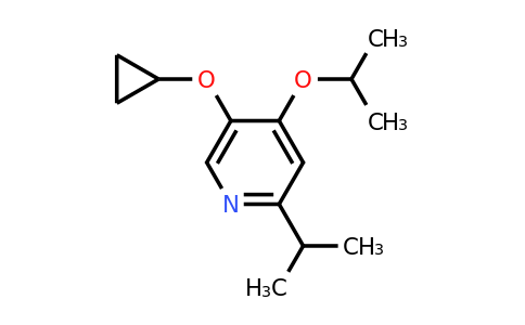 CAS 1243350-80-2 | 5-Cyclopropoxy-4-isopropoxy-2-isopropylpyridine